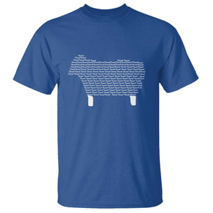 Found Minimalist Sheep T Shirt Christian Psalm 23 Lamb