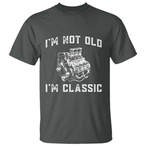 I'm Not Old I'm Classic T Shirt Flathead V8 Engine Silhouette