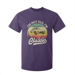I'm Not Old I'm Classic T Shirt For Kid Retro Sports Car Euro Classic
