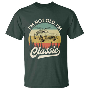 I'm Not Old I'm Classic T Shirt Retro Sports Car Euro Classic