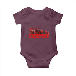 Supercar Exotic Italian Sports Car Graphic Baby Onesie