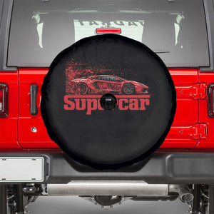 Supercar Exotic Italian Sports Car Graphic Spare Tire Cover