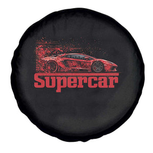 Supercar Exotic Italian Sports Car Graphic Spare Tire Cover