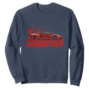 Supercar Exotic Italian Sports Car Graphic Sweatshirt