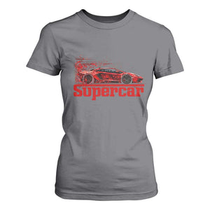 Supercar Exotic Italian Sports Car Graphic T Shirt For Women