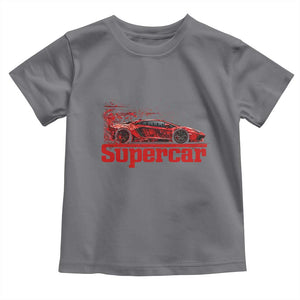 Supercar Exotic Italian Sports Car Graphic Toddler T Shirt