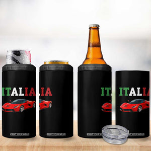 Fun Italian Exotic Supercar 4 in 1 Can Cooler Tumbler