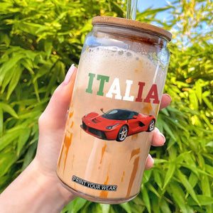 Fun Italian Exotic Supercar Glass Can