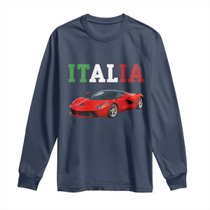 Fun Italian Exotic Supercar Long Sleeve Shirt