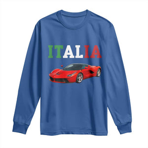 Fun Italian Exotic Supercar Long Sleeve Shirt