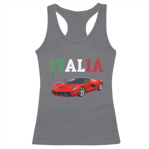 Fun Italian Exotic Supercar Racerback Tank Top