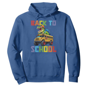 Bruh We Back Hoodie Funny Dinosaur Back To School Dinosaur