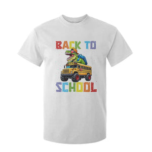 Bruh We Back T Shirt For Kid Funny Dinosaur Back To School Dinosaur
