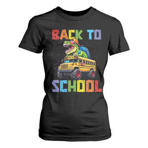 Bruh We Back T Shirt For Women Funny Dinosaur Back To School Dinosaur