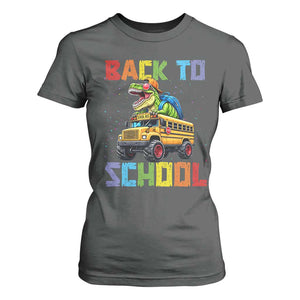 Bruh We Back T Shirt For Women Funny Dinosaur Back To School Dinosaur