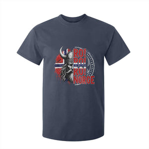 Ro Ro Norge Norway Flag T Shirt For Kid Cool Norwegian Viking TS14 Navy Print Your Wear
