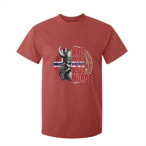 Ro Ro Norge Norway Flag T Shirt For Kid Cool Norwegian Viking TS14 Red Print Your Wear