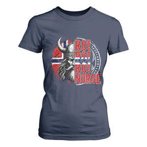 Ro Ro Norge Norway Flag T Shirt For Women Cool Norwegian Viking TS14 Navy Print Your Wear