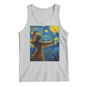Native American Indian Women Tank Top Starry Night Indigenous Pride TS14 Ash Print Your Wear