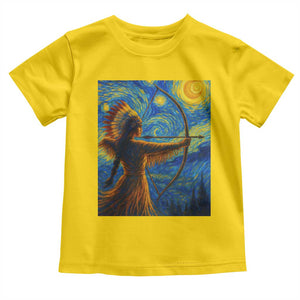 Native American Indian Women Toddler T Shirt Starry Night Indigenous Pride TS14 Daisy Print Your Wear