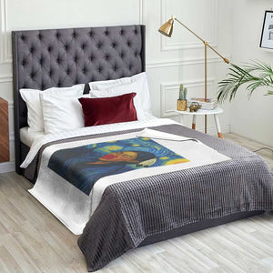 Native American MMIW Throw Blanket Starry Night Indigenous People Day TS14 Print Your Wear