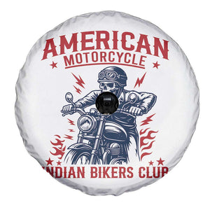 Funny Skeleton Motorcycle Spare Tire Cover American Motorcycle Indian Bikers Club TS14 Print Your Wear