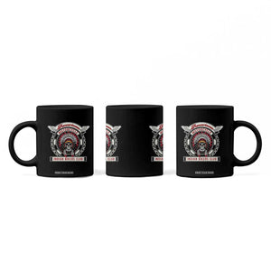 Native American Indian Chief Skull Motorcycle Headdress Coffee Mug TS14 Print Your Wear