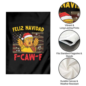 Funny Taco Trump F-Caw-F Christmas Garden Flag Feliz Navidad TS14 Print Your Wear