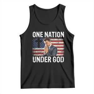 Charlie Kirk Christian Tank Top One Nation Under God Patriotic Faith TS14 Black Print Your Wear