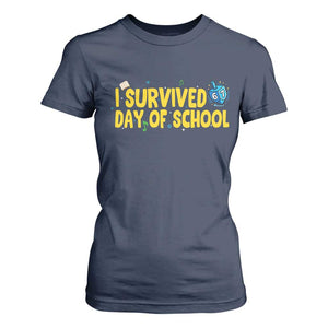 67 Six Seven Meme T Shirt For Women Funny Hanukkah School Days TS14 Navy Print Your Wear