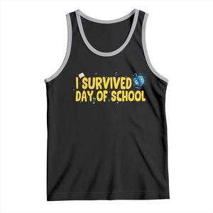 67 Six Seven Meme Tank Top Funny Hanukkah School Days TS14 Black Athletic Heather Print Your Wear