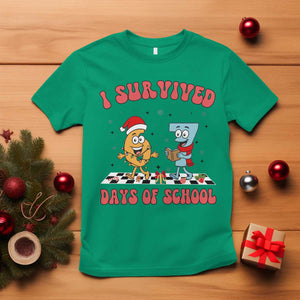 67 Six Seven Christmas Meme T Shirt I Survived Days Of School TS14 Irish Green Print Your Wear