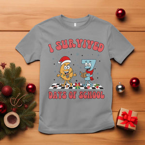 67 Six Seven Christmas Meme T Shirt I Survived Days Of School TS14 Sport Gray Print Your Wear