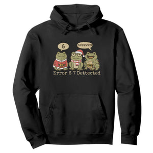 67 Six Seven Christmas Meme Hoodie Funny Frog Christmas Xmas TS14 Black Print Your Wear