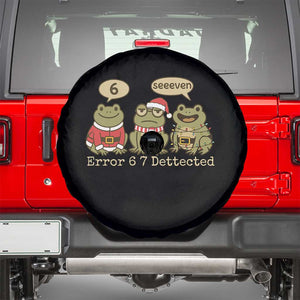 67 Six Seven Christmas Meme Spare Tire Cover Funny Frog Christmas Xmas TS14 Black Print Your Wear