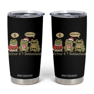 67 Six Seven Christmas Meme Tumbler Cup Funny Frog Christmas Xmas TS14 Black Print Your Wear