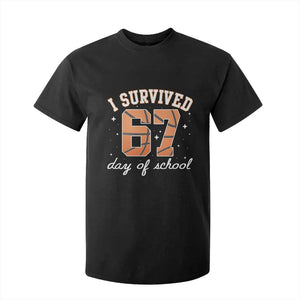 67 Six Seven Meme T Shirt For Kid I Survived Days Of School TS14 Black Print Your Wear