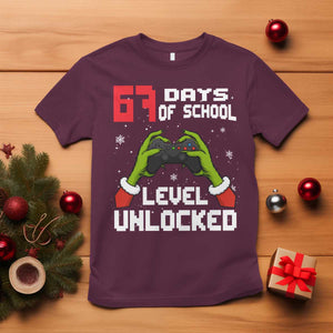 67 Six Seven Christmas Meme T Shirt Funny Elf Hand Video Game Xmas TS14 Maroon Print Your Wear
