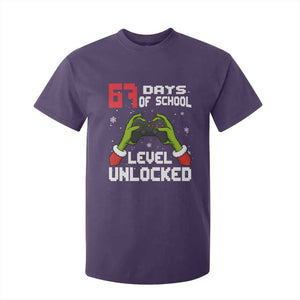 67 Six Seven Christmas Meme T Shirt For Kid Funny Elf Hand Video Game Xmas TS14 Purple Print Your Wear