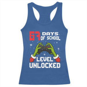 67 Six Seven Christmas Meme Racerback Tank Top Funny Elf Hand Video Game Xmas TS14 Royal Blue Print Your Wear