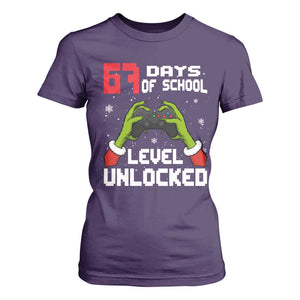 67 Six Seven Christmas Meme T Shirt For Women Funny Elf Hand Video Game Xmas TS14 Purple Print Your Wear