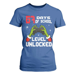 67 Six Seven Christmas Meme T Shirt For Women Funny Elf Hand Video Game Xmas TS14 Royal Blue Print Your Wear