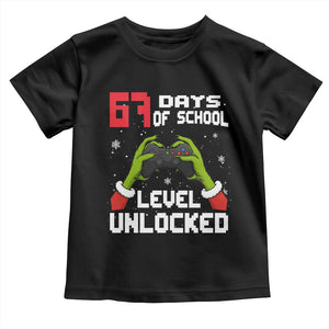67 Six Seven Christmas Meme Toddler T Shirt Funny Elf Hand Video Game Xmas TS14 Black Print Your Wear
