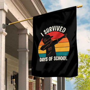 I Survived 67 Days Of School Garden Flag Funny Boys Kids TS14 Print Your Wear
