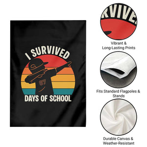 I Survived 67 Days Of School Garden Flag Funny Boys Kids TS14 Print Your Wear