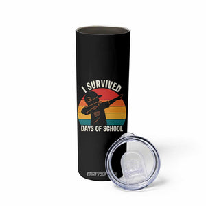 I Survived 67 Days Of School Skinny Tumbler Funny Boys Kids TS14 Print Your Wear