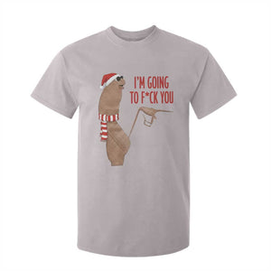 Marcus The Worm Christmas Meme T Shirt For Kid I Am Going To Fck You TS14 Ice Gray Print Your Wear