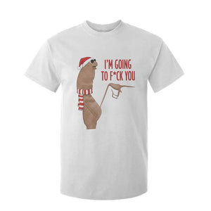 Marcus The Worm Christmas Meme T Shirt For Kid I Am Going To Fck You TS14 White Print Your Wear