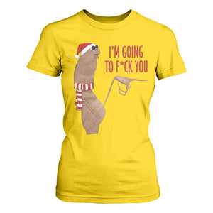 Marcus The Worm Christmas Meme T Shirt For Women I Am Going To Fck You TS14 Daisy Print Your Wear