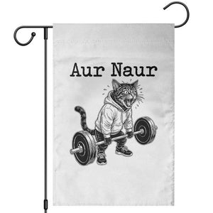Aur Naur Raccoon Meme Garden Flag Funny Sarcastic Oh No Australian Accent TS14 White Print Your Wear